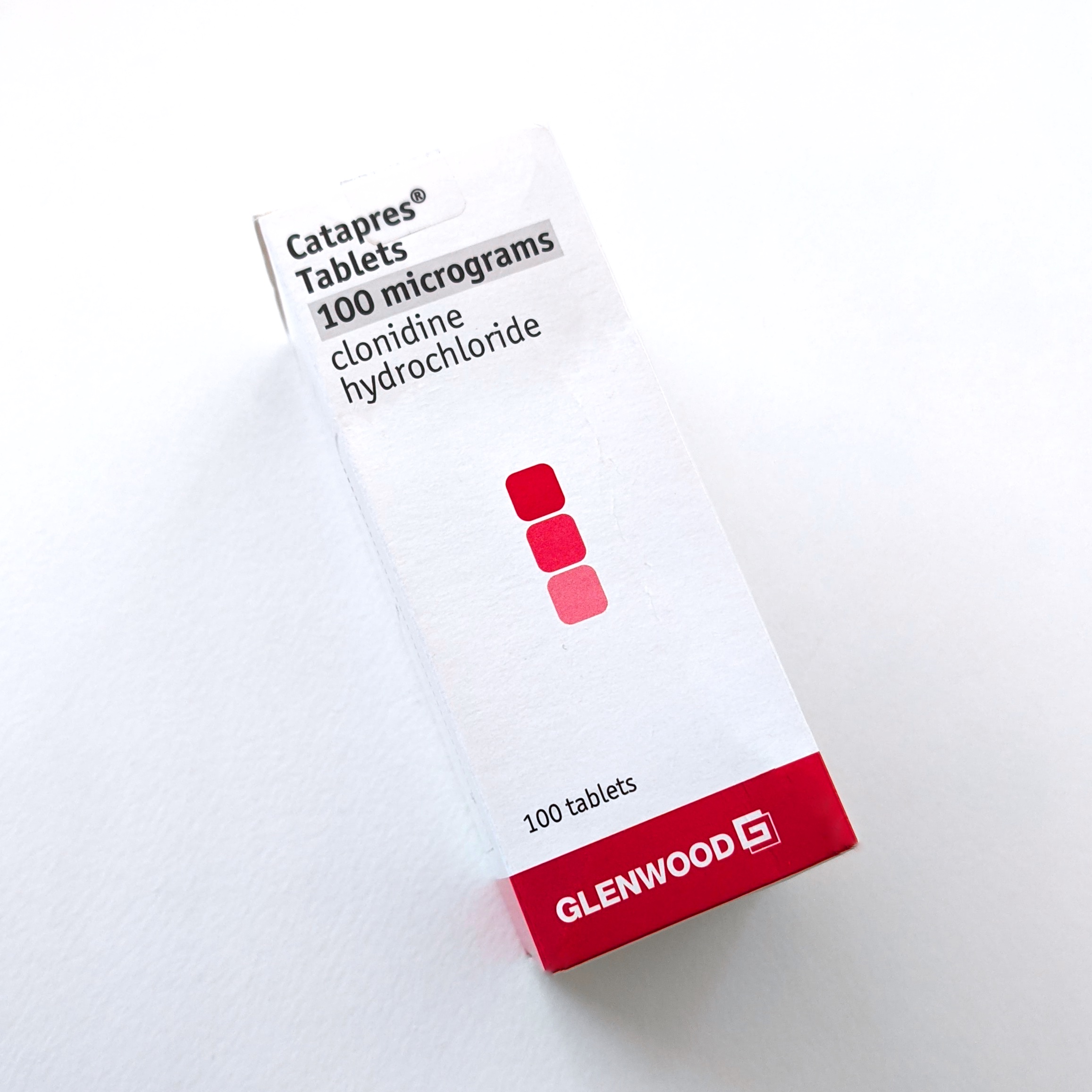 Catapres 100mcg, Original, Germany, (Clonidine)